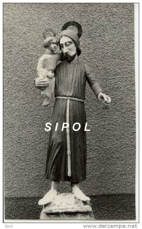 Saint Joseph Et L Enfant Jésus Datant De 1729  Provenant D Une Chapelle D Alsace - Altri & Non Classificati