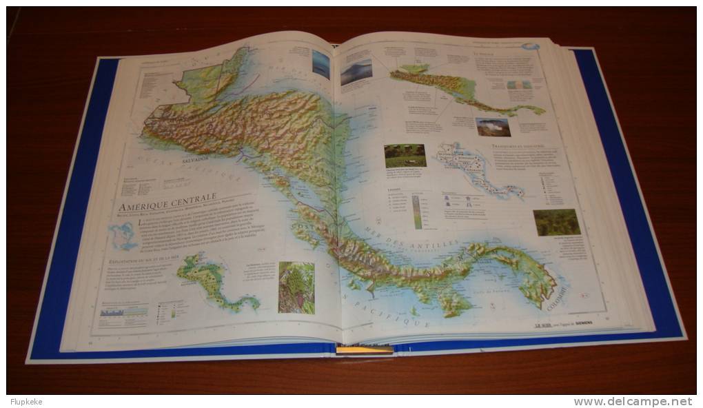 Grand Atlas pour le XXIème Siècle Le Soir & Éditions Dorling Kindersley & Gallimard 1999 ouvrage complet!