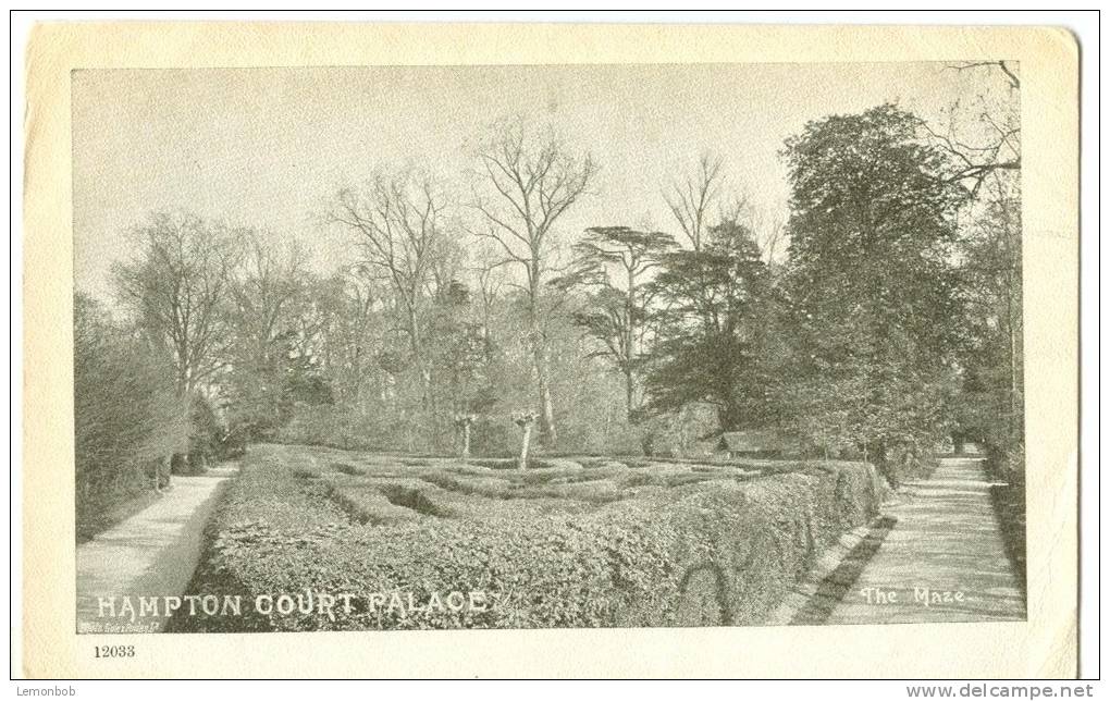 UK, United Kingdom, Hampton Court Palace, Early 1900s Unused Postcard [P7578] - Herefordshire