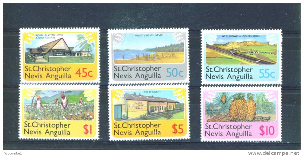 ST KITTS NEVIS  -  1978  Definitives UM - St.Kitts And Nevis ( 1983-...)