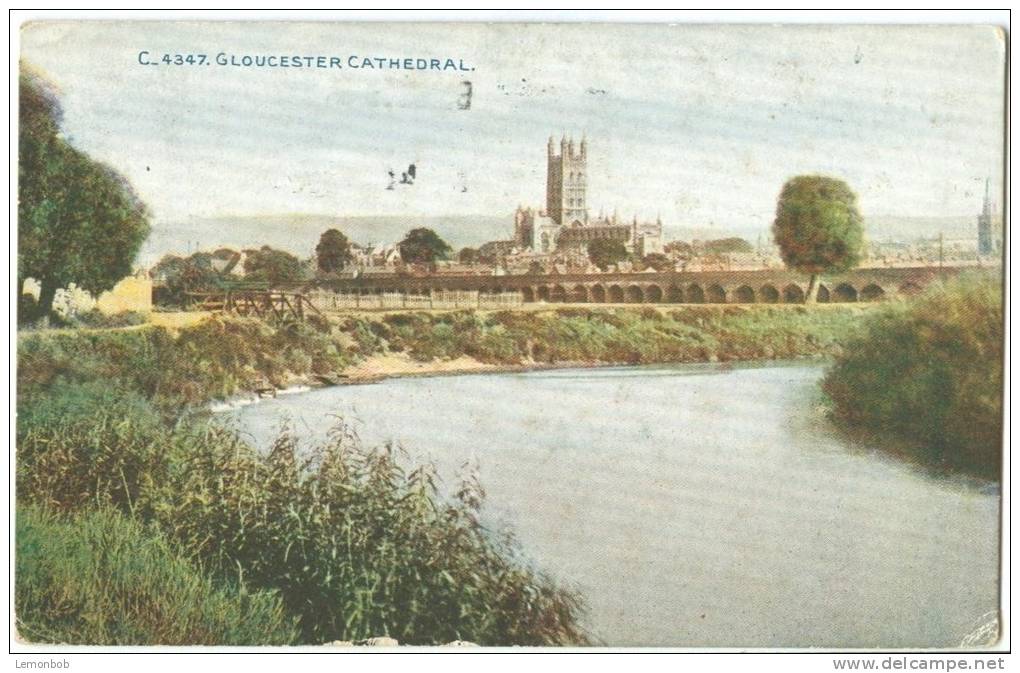 UK, United Kingdom, Gloucester Cathedral, 1919 Used Postcard [P7602] - Gloucester