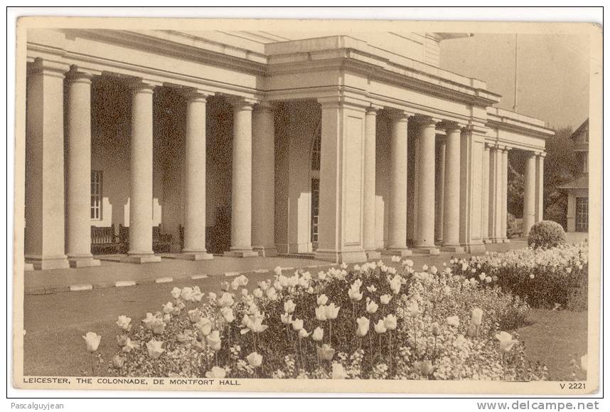 CPA LEICESTER - THE COLONNADE - DE MONTFORT HALL - Leicester