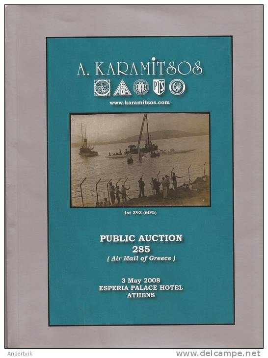 Catálogo De Ventas KARAMITSOS (nº 285, De Mayo 2008) - Cataloghi Di Case D'aste