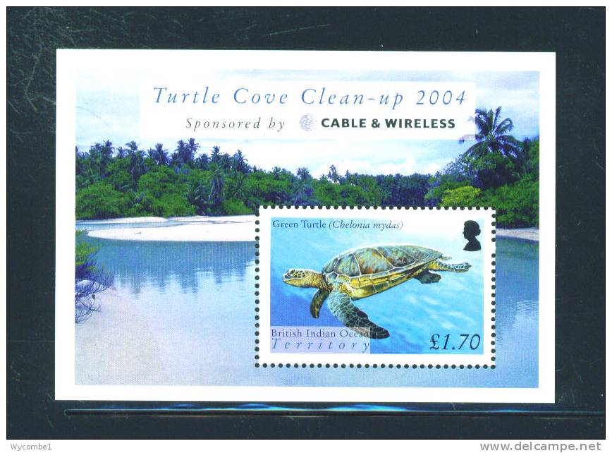 BRITISH INDIAN OCEAN TERRITORY  -  2005  Turtle  Miniature Sheet  UM - Territorio Británico Del Océano Índico