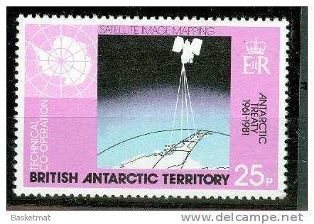 BRITISH ANTARCTIQUE CARTOPHIE PAR SATELLITE ANTARCTIQUE - Altri & Non Classificati