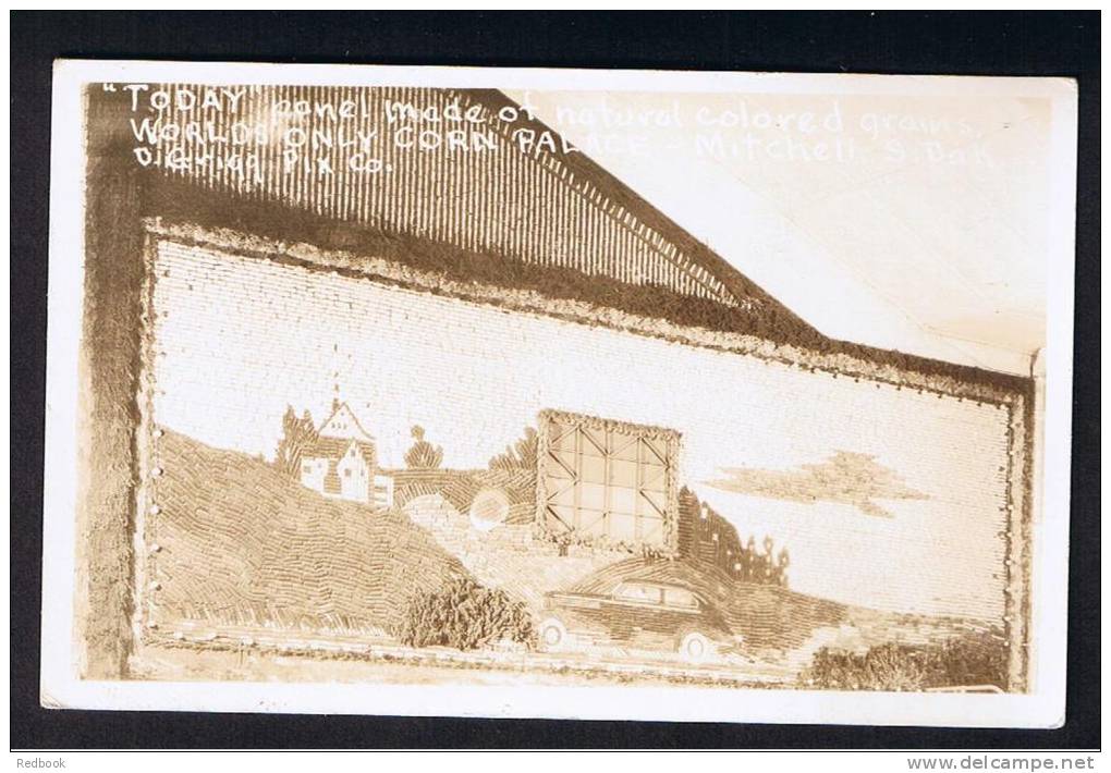 RB 779 - Real Photo Postcard - Mitchell South Dakota USA - Corn Palace "Today" - Other & Unclassified