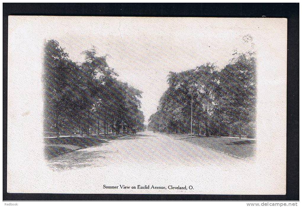 RB 779 - Early Postcard - Summer View On Euclid Avenue Cleveland Ohio USA - Cleveland