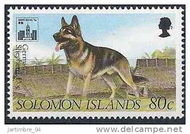 1994 SALOMON 805** Chien, Berger Allemand - Solomoneilanden (1978-...)