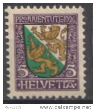 Schweiz / Switzerland - Mi-Nr 218 Postfrisch / MNH ** (A610) - Unused Stamps