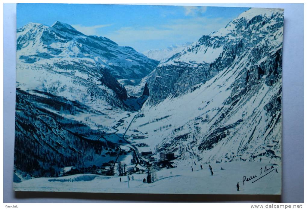 D 73 - Val D'isere - Vue Du Plan, Le Mont Pourri Et Le Barrage De Tignes - Val D'Isere