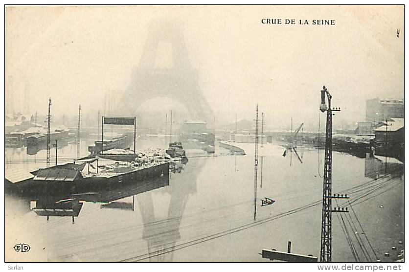 CRUE DE LA SEINE , ELD  , * 137 59 - Inondations De 1910