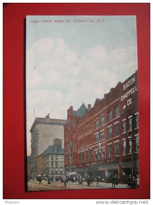 - New York > Syracuse  South Salina Street   Ca 1910 =  ===   Ref  323 - Syracuse