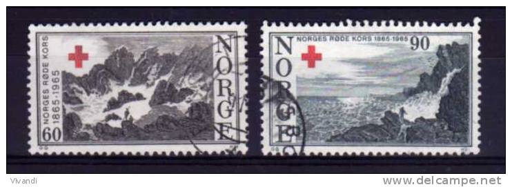 Norway - 1965 - Norwegian Red Cross Centenary - Used - Oblitérés