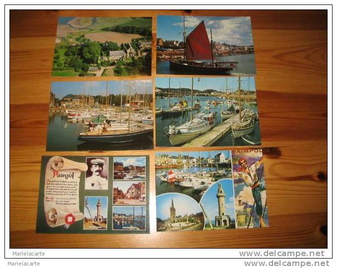 M824 *  LOT DE 6 CARTES POSTALES  Sur Paimpol  Dept22 - Paimpol