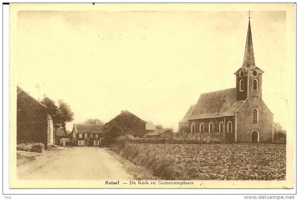 Butsel De Kerk En Gemeenteplaats - Boutersem