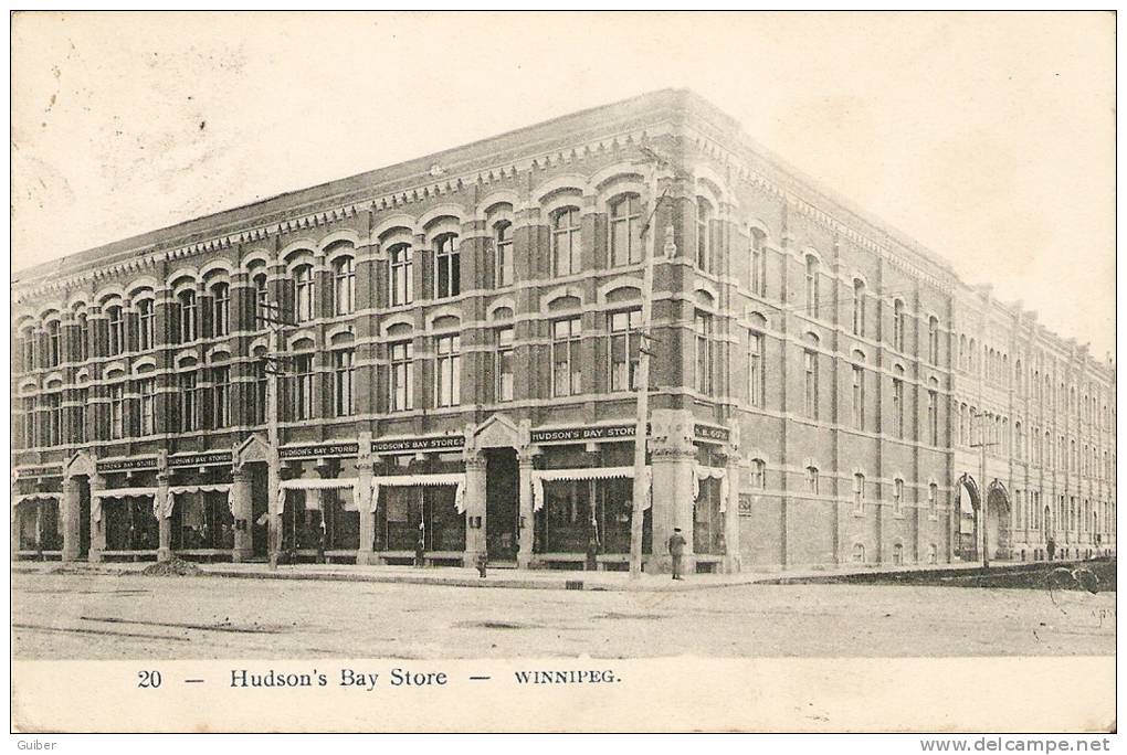 Hudson's Bay Store Winnipeg  1910 - Winnipeg