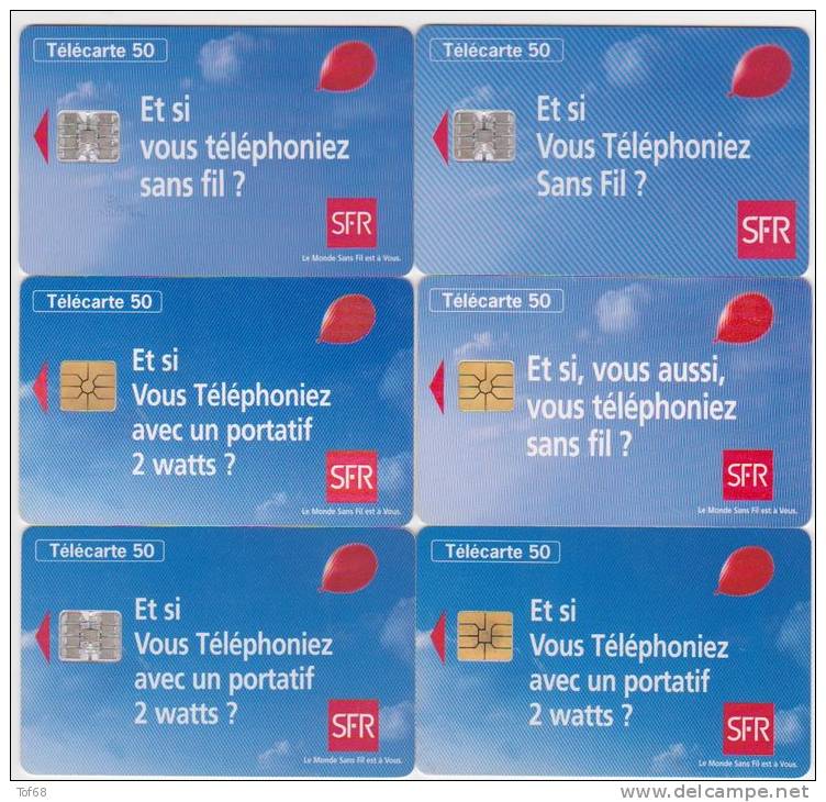 Lot de 72 Télécartes différentes France 1995 8 scan