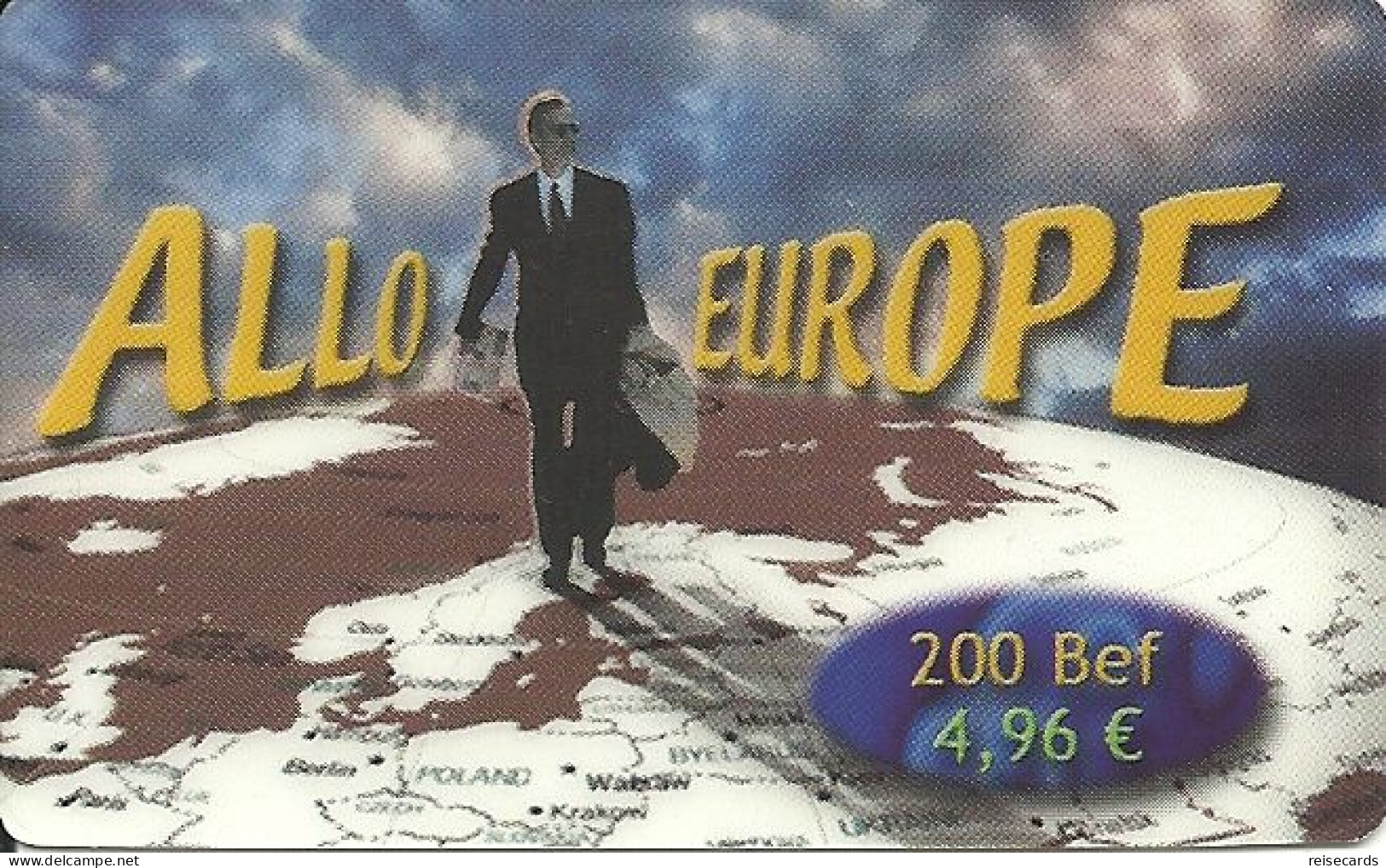 Belgium: Prepaid Allo Europe - [2] Prepaid & Refill Cards