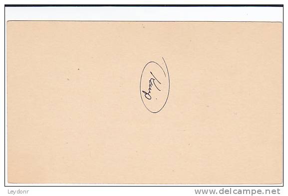 Postal Card - Thomas Jefferson - UX27 - Yarnell, Arizona - 1901-20