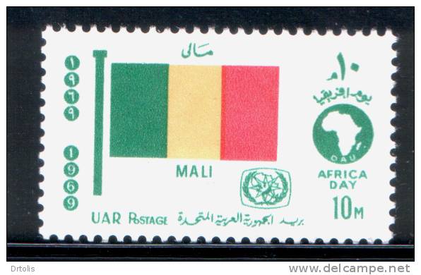 EGYPT / 1969 / AFRICAN TOURIST DAY / FLAG / MALI / MNH / VF . - Nuevos