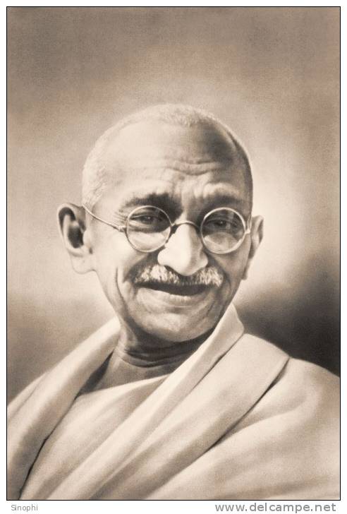 ( AN03-092  ) @      Mahanta Gandhi  .   Pre-stamped Card  Postal Stationery- Articles Postaux - Mahatma Gandhi