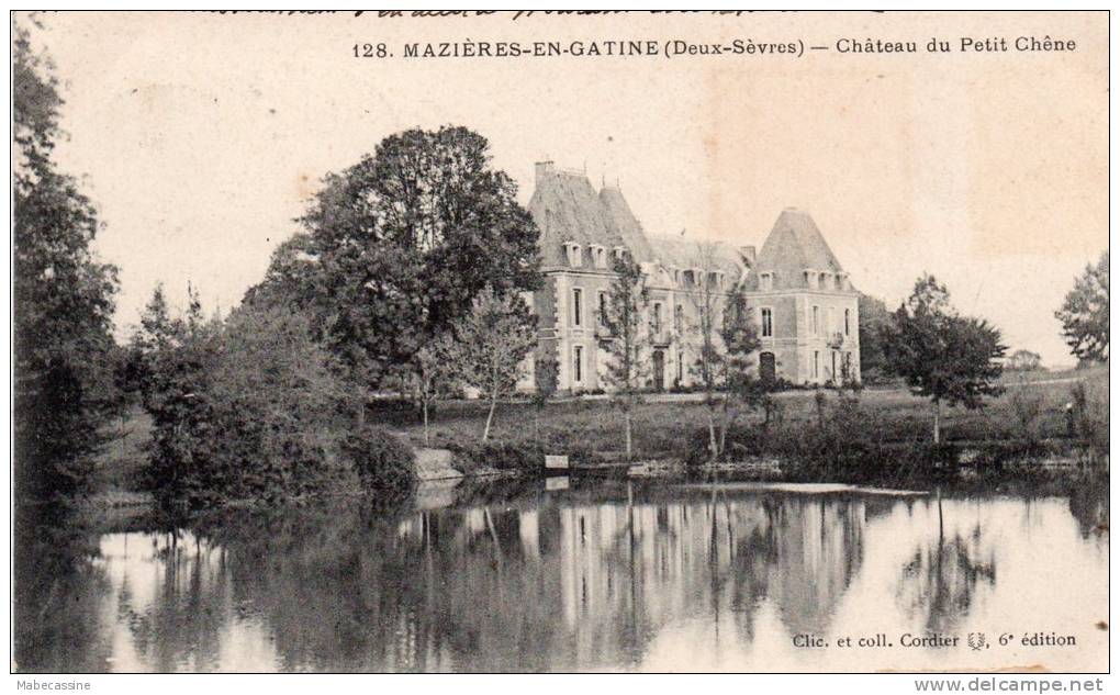 79 Mazieres En Gatine Chateau Du Petit Chene - Mazieres En Gatine