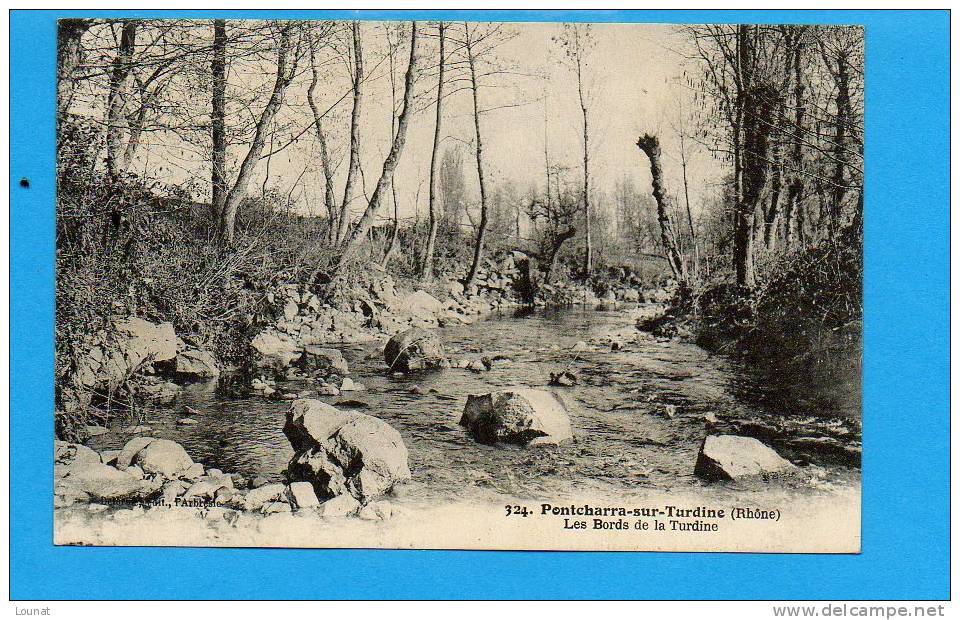 69 PONTCHARRA Sur TURDINE - Les Bords De La Turdine - Pontcharra-sur-Turdine