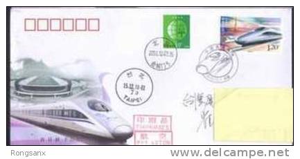 2010-29 China´s High-Speed Rail Train P-FDC II - 2010-2019