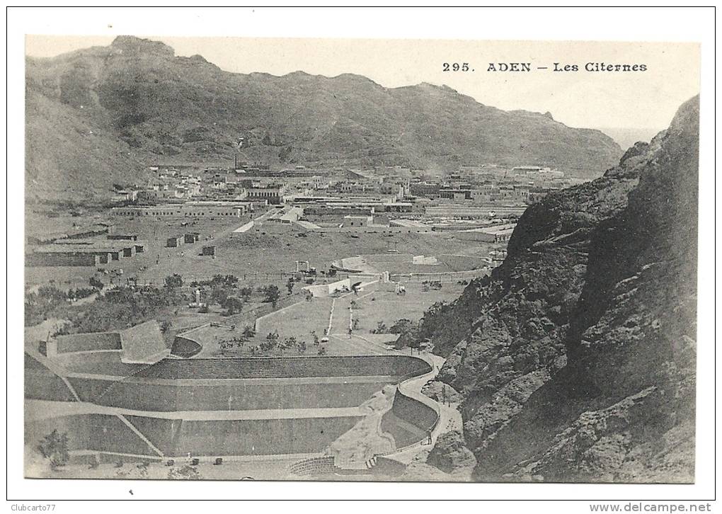 Aden Ou En Arabe: &#1593;&#1583;&#1606; (Yémen) : Vue Générales Du Lieu Dit Des Citernes En 1905 (animée). - Yemen