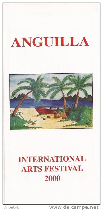 Aguilla, Info Sheet ARTS FESTIVAL 2000 - Anguilla (1968-...)