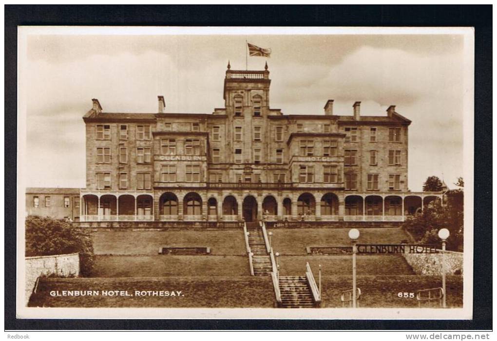 RB 782 - Real Photo Postcard - Glenburn Hotel Rothesay Isle Of Bute Scotland - Bute