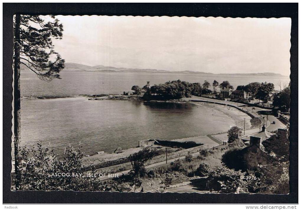 RB 782 - Real Photo Postcard -  Ascog Bay Isle Of Bute Scotland - Bute