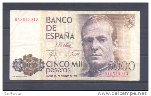 EDIFIL 4b "5000 PTAS S.M. REY JUAN CARLOS" SERIE 9A - [ 4] 1975-… : Juan Carlos I