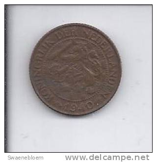 NL.- Munten - Nederland. 1 Cent Van 1940 - Koningrijk Der Nederlanden. Netherlands - Coins Pay-Bas - Hollande. 2 Scans - 1 Cent