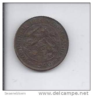 NL.- Munten - Nederland - 1 Cent Van 1940 - Koningrijk Der Nederlanden. - Netherlands - Coins Pay-Bas - Hollande. 2 Scan - 1 Cent