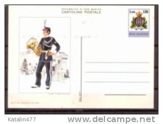 San Marino, Military, Postal Stationary - Interi Postali