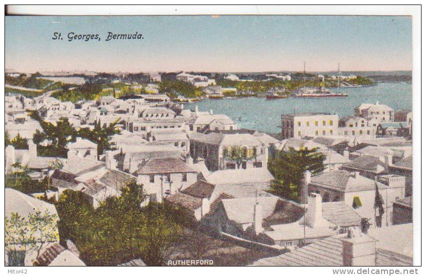 1-Bermuda- St. Georges-America Del Nord-Postcard New, Small Format, The First 900. - Other & Unclassified