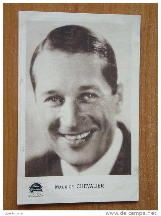 TRIANON Charleroi / Maurice CHEVALIER ( Films Paramount ) / Anno 19?? ( Zie Foto Voor Details ) !! - Andere & Zonder Classificatie