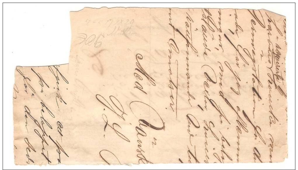 1866? FINLAND OLD LETTER FRAGMENT FRANKED WITH 2 PIECES OF 5P - Briefe U. Dokumente