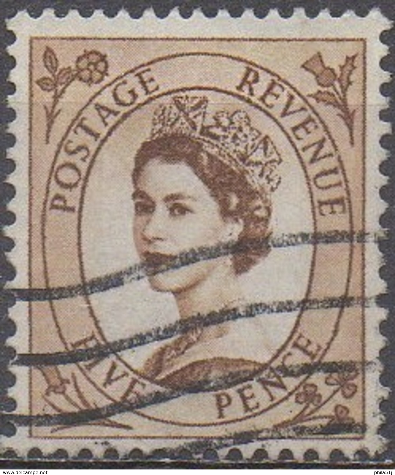 GRANDE-BRETAGNE  N°334__OBL VOIR SCAN - Used Stamps