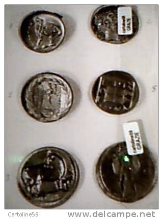 CRD FOTOGRAFICA  MONETE HELLAS GRECIA  GRECE MONEY N1960  DL170 - Monete (rappresentazioni)