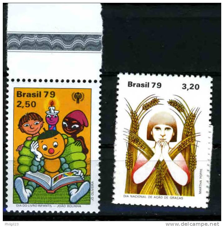 BRESIL 1979  - JOURNEE DU LIVRE POUR ENFANTS - JOURNEE NATIONE ACTION DE GRACES - Sonstige & Ohne Zuordnung