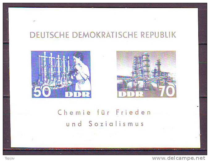 Deutschland / Germany / DDR  -  Chimiques Industrie   - 1963 -  **MNH - Chemistry