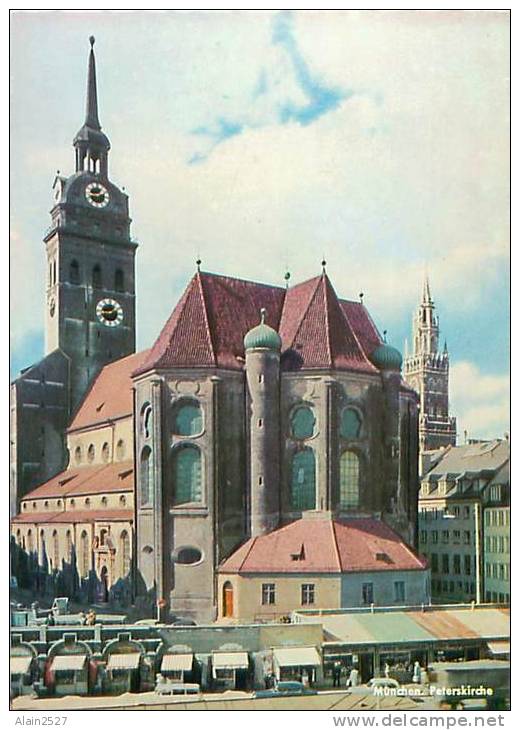 CPM - MÜNCHEN - Peterskirche (A. Lengauer, Nr. 799) - Muenchen