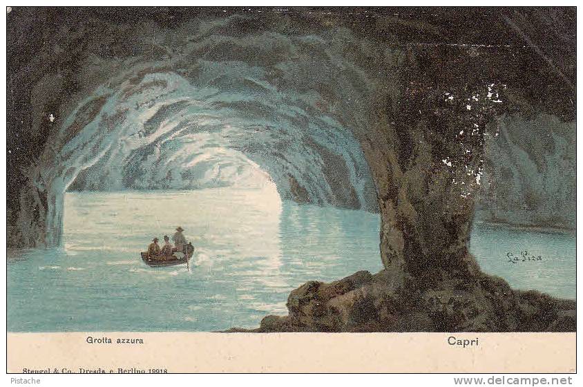 Grotta Azzura - Capri Napoli Naples Campania - Italy Italia 1900-10s - Neuve - 2 Scans - Napoli (Naples)