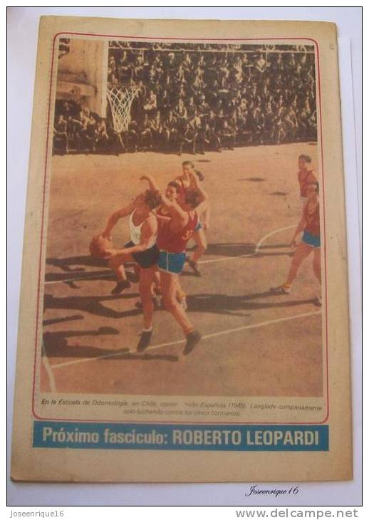URUGUAY BASKETBALL BASQUETBOL. ALBERTO LALANDE. MAGAZINE REVISTA DEPORTIVA N° 124  1980 - Otros & Sin Clasificación