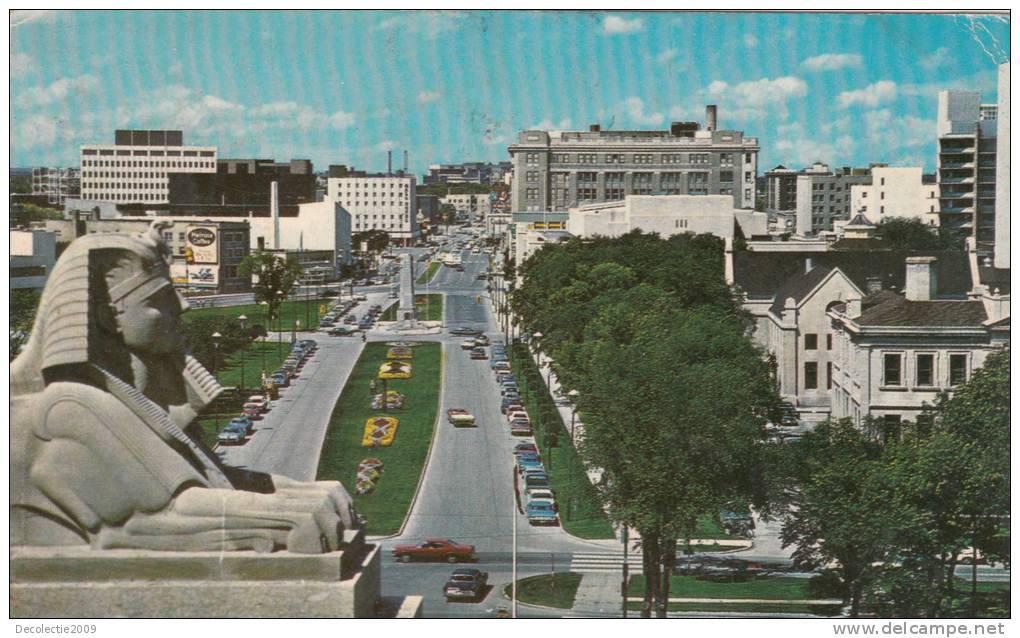 ZS9019 Winnipeg Manitoba Legislative Building And Memorial Park Used Perfect Shape - Winnipeg