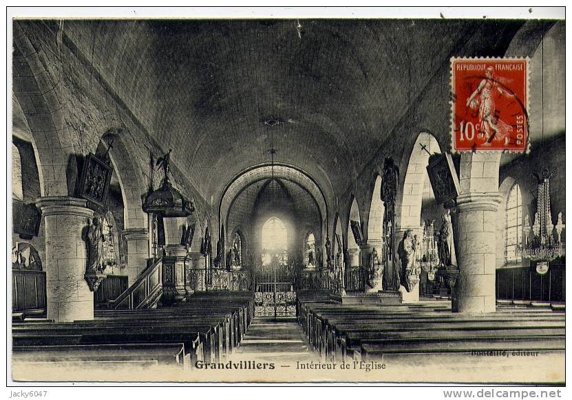 GRANDVILLIERS - Intérieur De L'Eglise - Grandvilliers