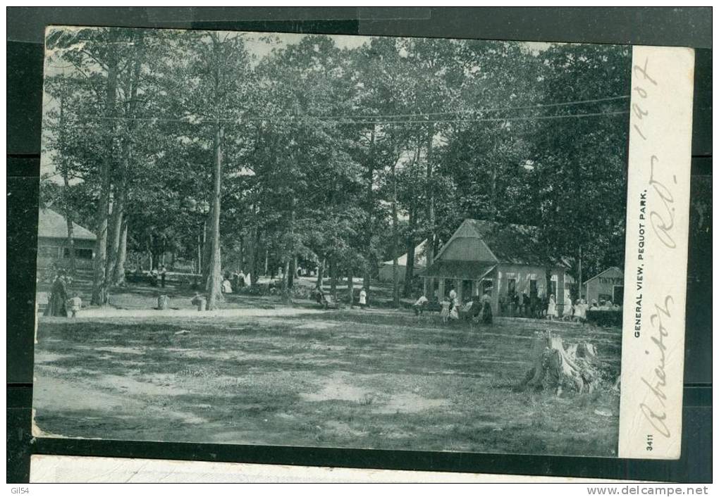 General View,Pequot Park,New London,Connecticut,pre1907 - Su92 - Autres & Non Classés