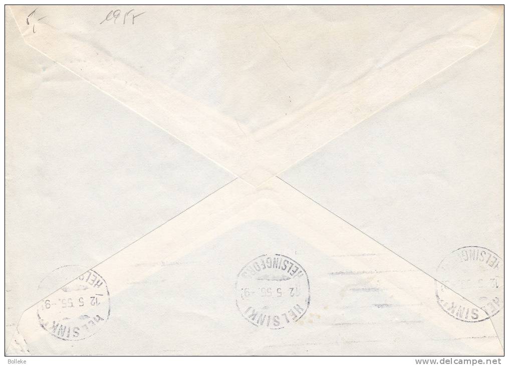 Finlande - Lettre De 1955 De Lomaa  - Avec Griffe - Lettres & Documents